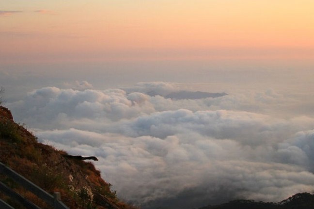 a view of a mountain